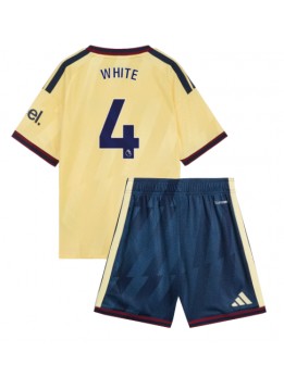 Arsenal Ben White #4 Replika Tredje Kläder Barn 2026-27 Kortärmad (+ byxor)